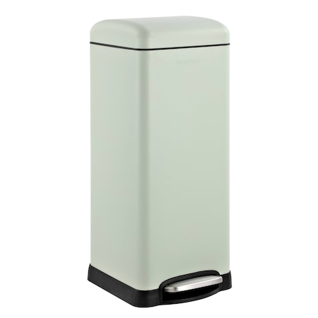 Happimess Betty Retro 8-Gallon Step-Open Trash Can, Pistachio Gelato HPM1007E