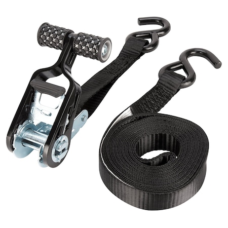 Performance Tool 1 in. x 15 ft. T-Handle Ratchet Strap W1853