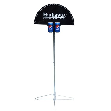 Hathaway Quickscore Outdoor Game Scorer for Horseshoe Cornhole, Black BG3400