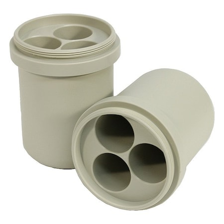 Hermle Round Insert, Capacity 50 mL, PK2 Z366-250-A50R
