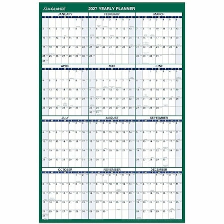 At-A-Glance Planner, Wall, Vertical, 24X36 AAGPM21028