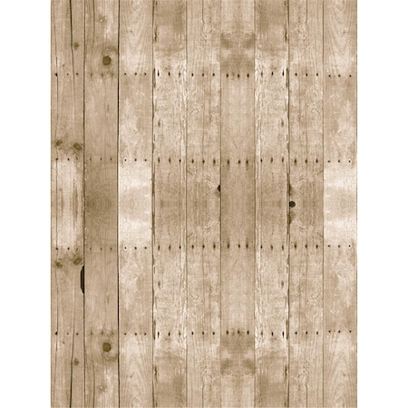 Easy-To-Organize 48 x 12 ft. Fadeless Textured Paper Barn Wood Film EA2958893