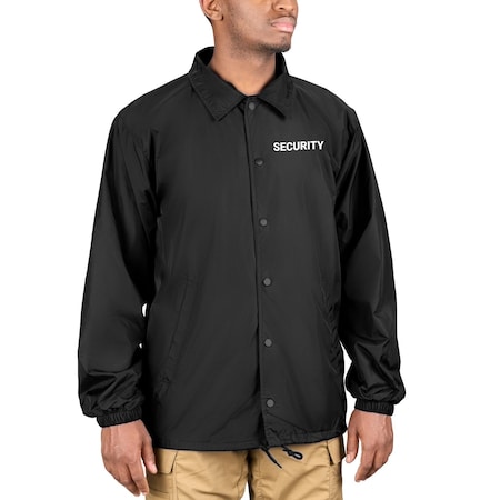 Propper Men's Uniform Windbreaker, 100% Nylon Taffeta, Snap, Black, 4X-Large F5859