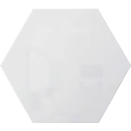 Ghent Hex LINK Powder-Coated Steel Whiteboard, Magnetic, 18'' x 21, White HEXS1821WH