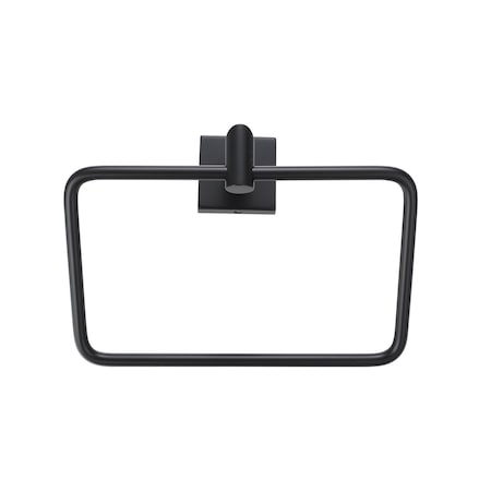 Paradise Bathworks Rapture, Towel Ring, Matte Black 70020