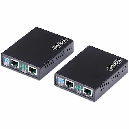 Startech.Com 10/100 ETHERNET EXTENDER KIT, UP TO 0.5MI 800M, LONG-RANGE LAN OVER SINGLE PAI C2-ETHERNET-EXTENDER