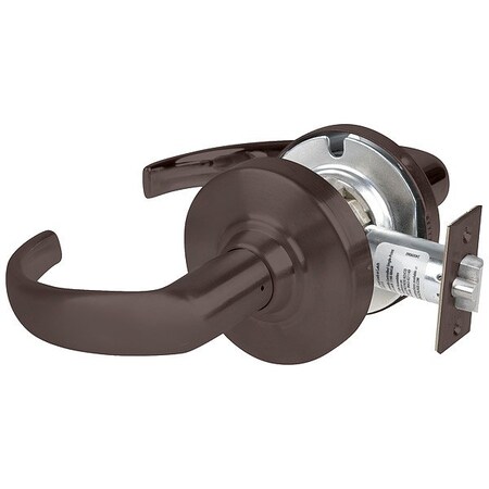 Schlage Door Lever Lockset, Steel, Non Keyed ALX10 SPA 613