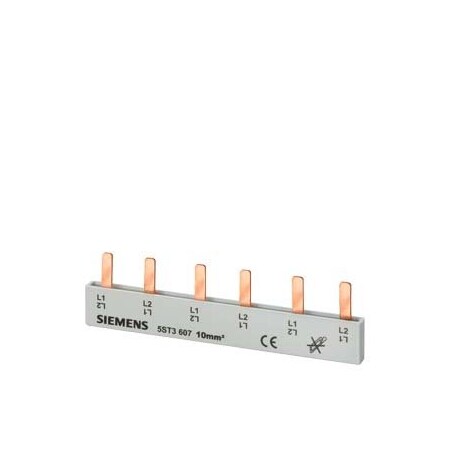 Siemens Pin busbar touch-safe 16 mm2 2-phase+AUX 5ST3707