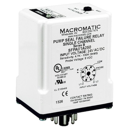 Macromatic Seal Leak Relay SFPAD7A250-G