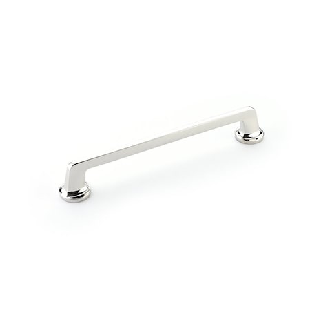 Schaub 8in Center to Center Northport Cabinet Pull Polished Nickel Finish 213-PN
