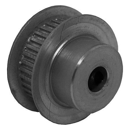 Zoro Select Timing Pulley, Anodized, 43/64 in Dia 36MP025-6FA3