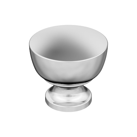 Amerock Chalice 1-1/4 inch (32mm) Diameter Polished Chrome Cabinet Knob, 25PK 25VMP3702226