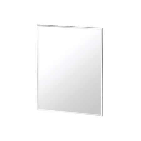 Gatco Flush Mount EZ Hanging 24" Frameless Rectangle Mirror 1803