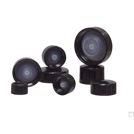 Qorpak Lab Bottle Caps - Poly Cone Cap, PK1600 CAP-00224