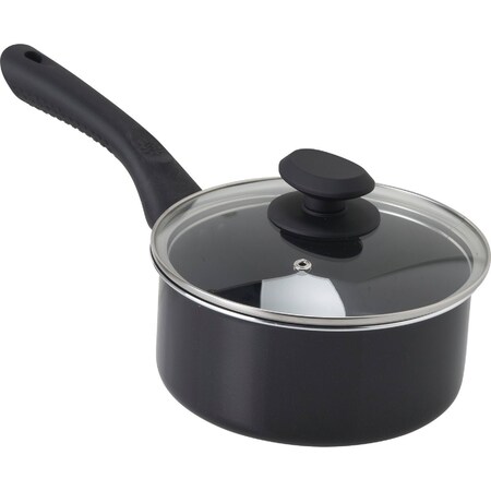 Ecolution Elements 2 Qt. Aluminum Black Sauce Pan EABK-2818-E