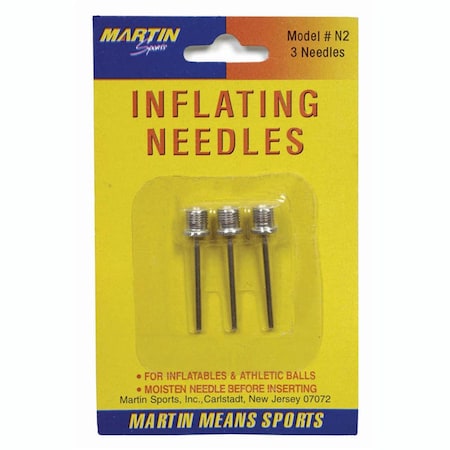 Toyopia Inflating Needles On Blister Card, 36PK TO3483073