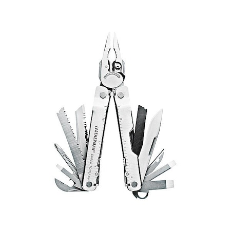Leatherman Multi Tool Plier, 4 1/2 in L, SS 831181