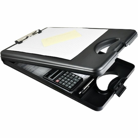 Zoro Select 8-1/2" x 11" Storage Clipboard 1/2", Black 00533