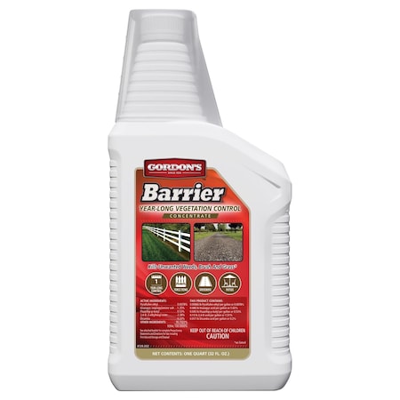 Gordons Barrier Brush/Grass/Weed Herbicide Concentrate 1 qt 8121082