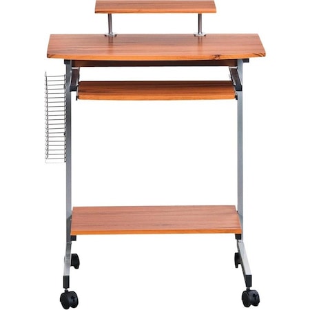 Techni Mobili Computer Desk, 20 in D X 35-1/2 in H, 28 in W X Graphite RTA-2018-GPH06