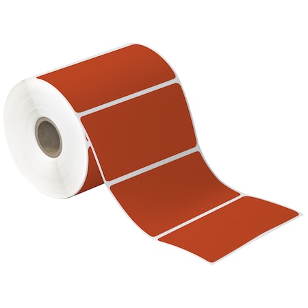 Tape Logic 4 x 2in Red Desktop Direct Thermal Label, 12PK THD313