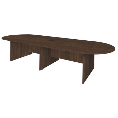 Regency Rectangle Modular Conference Tables, 144 in W, 52 in L, 29 in H, Wood Top LCTRT14452NW