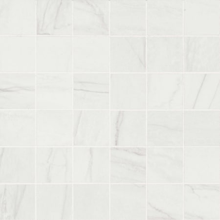 Msi Kaya Zermatta Blanca 12in X 12in Matte Porcelain Mosaic Floor And Wall Tile, 11PK ZOR-PT-0894