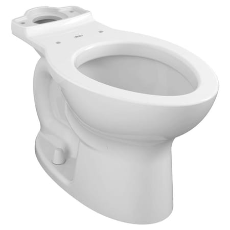 American Standard Cadet 1.6 gal White Elongated Toilet Bowl 3717C001.020