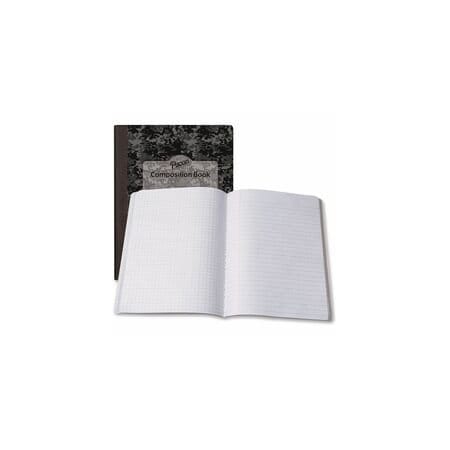 Pacon Composition Book, Wide/Legal Rule, Black Cover, 9.75 x 7.5, 100 Pages MMK37164