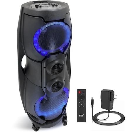 Pyle Portable Bluetooth PA Speaker System, Black PPHP82LB