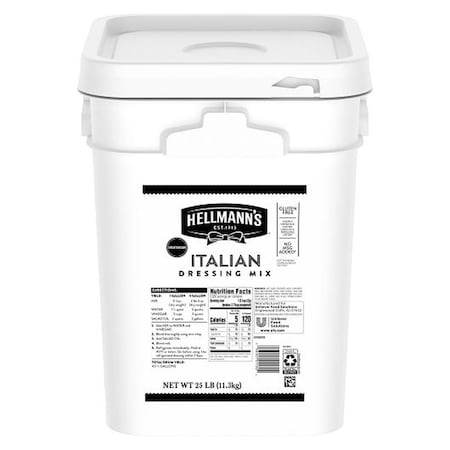 Hellmanns Italian Dressing Dry Mix, 25 Pound 67860