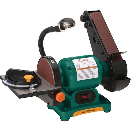 Grizzly 2" x 27" Belt/6" Disc Combo Sander H7761