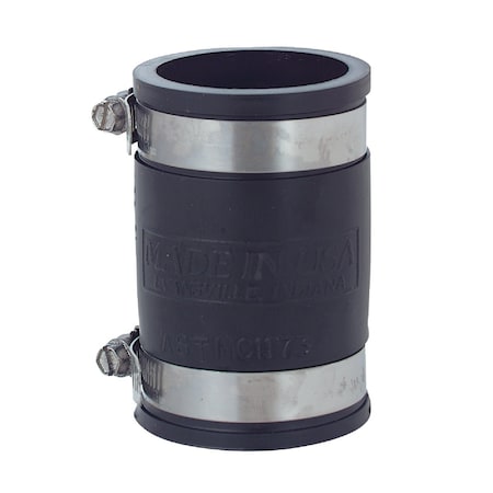 Fernco 1-1/2'' Plastic to Plastic PVC Coupling P1056-150