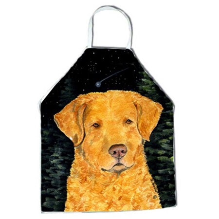 Carolines Treasures Starry Night Chesapeake Bay Retriever Apron - 27 x 31 in. SS8487APRON