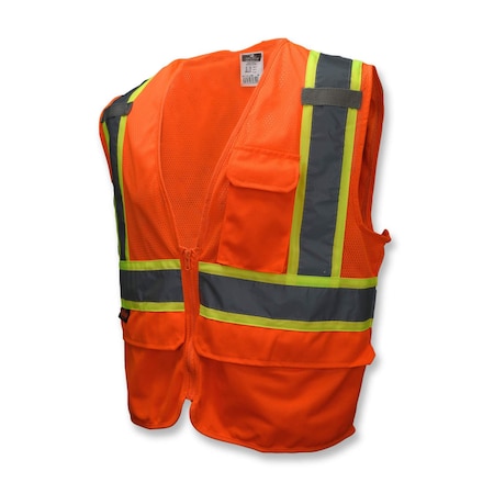 Radians Vest, CL2, HV Orange, 5X SV272-2ZOM-5X
