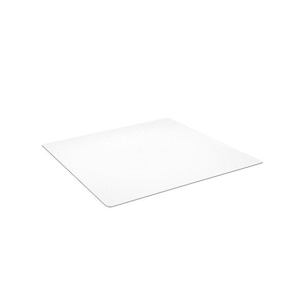 Es Robbins Chair Mat, 48" L, 36" W, Rectangle, Clear 131016