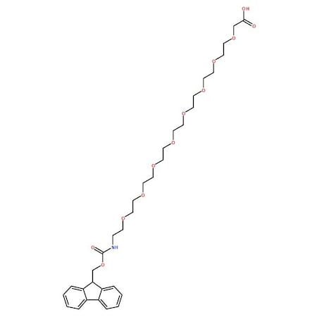Ak Scientific Fmoc-NH-PEG8-CH2COOH (100mg), CAS 868594-52-9 0367AP-100mg