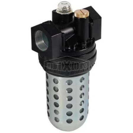 Dixon Wilkerson by EconOmist Standard Lubricator with Bowl Guard, 1-1/2 in NPT/BSPP-G Port, 927 SCFM Flow L40-0BA