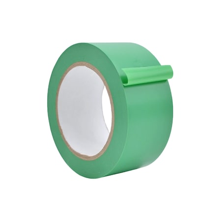 Wod Tape PVC, Light Green, 3 inch (72mm) W., 6 mil Thickness, 16 PK WOD VTC366-03000-16-36-LGR