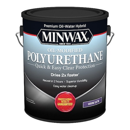 Minwax Finish, 1 gal, Satin, Clear 710330000