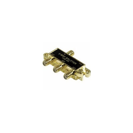 Audiovox 3-Way Coaxial Splitter VH48R