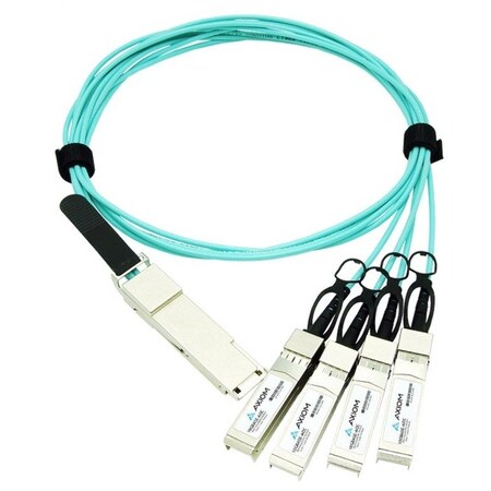 Axiom 40Gbase-Aoc Qsfp+ To 4 Sfp+ Active Optical Cable Cisco QSFP-4X10G-AOC20M-AX