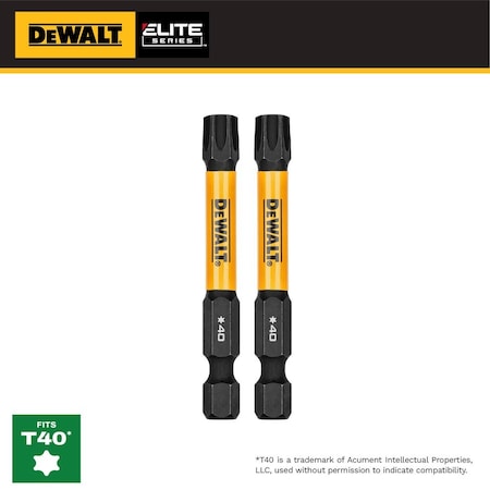 Dewalt Torsion Bit, PH1, Impact Rated, S2 Steel DWAF2TX40IR2