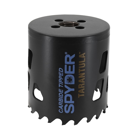 Spyder RCE Hole Saw, Tarantula, Metal Cutting Carbide, 2-1/2'' 600909CF