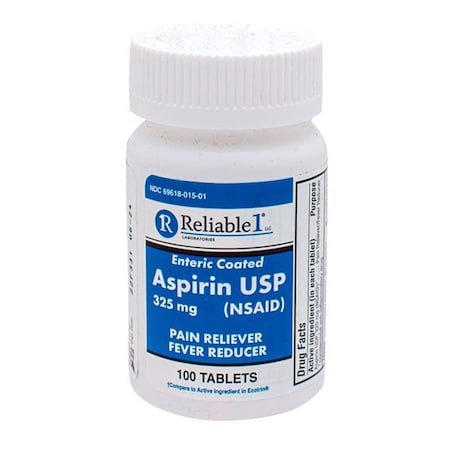 Advance Pharma Aspir", 325mg, 100PK 69618001501