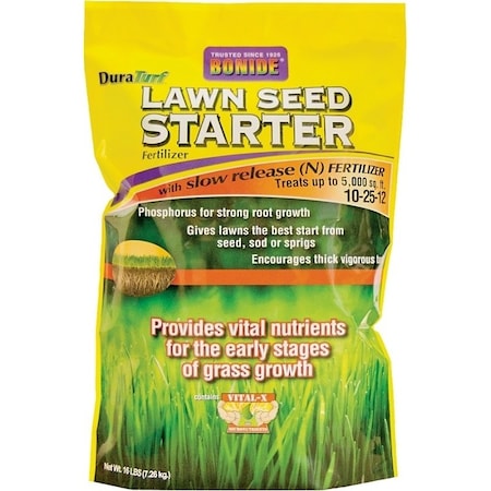Bonide Products Bonide 60456 Lawn Seed Starter Fertilizer, 16 lb 60456