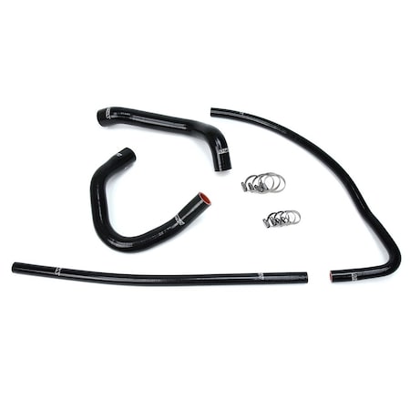 Hps Performance High Temp Reinforced Silicone Radiator and Heater Coolant Hose Kit, Black,  57-1690-BLK