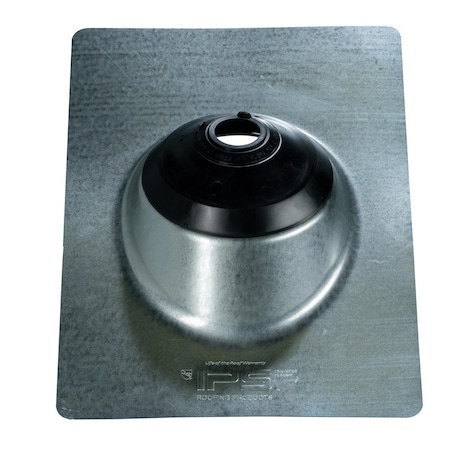 Ips 10.75 in. W X 14.5 in. L Galvanized Steel Roof Flashing Silver 81710