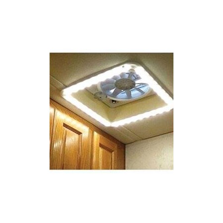 Hengs Ind LED Light Warm White Bulb With LED Lens Ring White Diffuser And Mounting Hardware HG-LR-W-WW-AFT