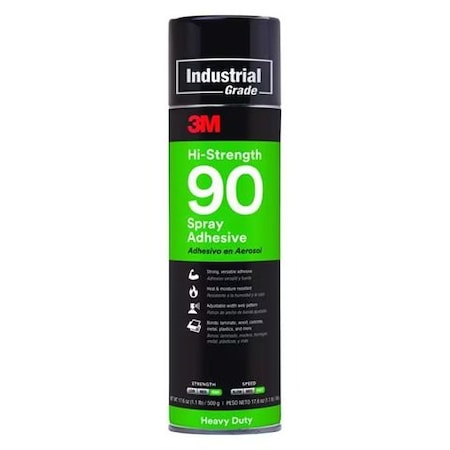 3M High Strength 90 Contact Spray Adhesive, 17.6-Ounces. CA3M90-17.6